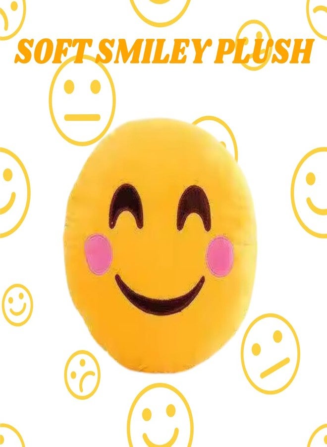 TechMax Solution لعبة وسادة قطيفة لطيفة على شكل وجه مبتسم من تيك ماكس سوليوشن - Image 2